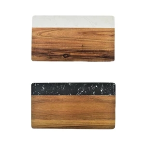 Marble And Wooden Cutting Board