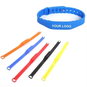 NFC/RFID Adjustable Silicone Bracelet
