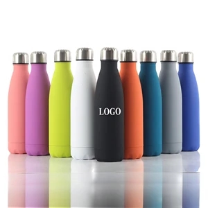 16 oz Stainless Steel Sports Water Bottle