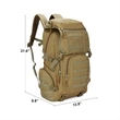 Large Tactical Hiking Backpack | https://www.bestnamebadges.com