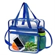 Large PVC Clear Waterproof Travel Shopping Storage Tote Bag | https://www.bestnamebadges.com