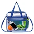 Large PVC Clear Waterproof Travel Shopping Storage Tote Bag | https://www.bestnamebadges.com