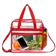 Large PVC Clear Waterproof Travel Shopping Storage Tote Bag | https://www.bestnamebadges.com