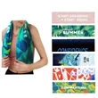 Custom Sublimation Microfibe Quick Dry Towel | https://www.bestnamebadges.com