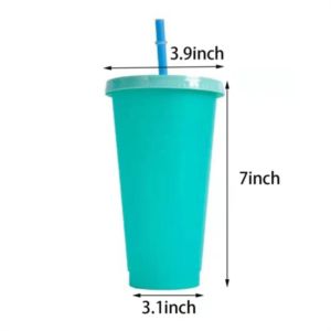 24oz Mood Stadium Color Change Cup/Straw/Lid Set