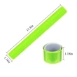 PVC Safety Reflective Slap Wrap Bracelet | https://www.bestnamebadges.com