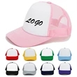 Cotton Hat children Adjustable Baseball Net Cap | https://www.bestnamebadges.com