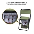 Fishing Foldable Chair with Cooler Bag | https://www.bestnamebadges.com