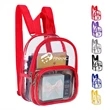 Clear Stadium Approved Backpack | https://www.bestnamebadges.com