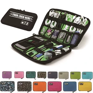 Electronics Accessories Organizer Bag | https://www.bestnamebadges.com