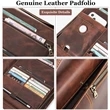 Genuine Leather Padfolio | https://www.bestnamebadges.com
