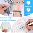 3 PCS Sticky Note Tabs Ruler with Pen Set | https://www.bestnamebadges.com