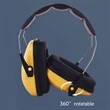 Adjustable Hearing Protection Ear Muffs for Noise Reduction | https://www.bestnamebadges.com