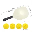 Custom Wooden Pickle Ball Paddles Set With Carrying Bag | https://www.bestnamebadges.com