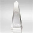 Dolmen II Medium Crystal Obelisk | https://www.bestnamebadges.com