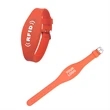 NFC/RFID Adjustable Silicone Bracelet | https://www.bestnamebadges.com