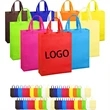 Multicoloured Reusable Vertical Non-Woven Tote Bags | https://www.bestnamebadges.com