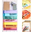 A4 Size Clear Plastic File Folders With Snap Closure | https://www.bestnamebadges.com