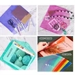 A4 Size Clear Plastic File Folders With Snap Closure | https://www.bestnamebadges.com