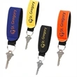 Neoprene Wrist Strap Keychains | https://www.bestnamebadges.com