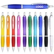 Plastic Gourd Shape Advertising Ballpoint Pen | https://www.bestnamebadges.com