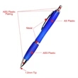 Plastic Gourd Shape Advertising Ballpoint Pen | https://www.bestnamebadges.com