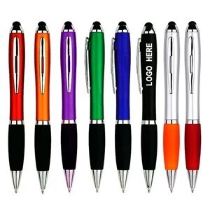 Plastic Gourd Stylus Touch Ballpoint Pen