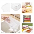 2.4"H PP Square Food Container Lunch Box | https://www.bestnamebadges.com