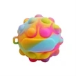 Custom Silicone Tie Dye Stress Ball Push Pop bubble balls | https://www.bestnamebadges.com