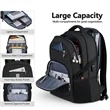 Travel Waterproof Laptop Backpack with USB Charging Port | https://www.bestnamebadges.com