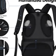 Travel Waterproof Laptop Backpack with USB Charging Port | https://www.bestnamebadges.com