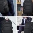 Travel Waterproof Laptop Backpack with USB Charging Port | https://www.bestnamebadges.com