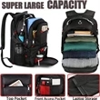 50L Large Capacity Travel Waterproof Bag Laptop Backpacks | https://www.bestnamebadges.com