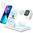 3 in 1 Custom Fast Wireless Charger Stand Charging Station | https://www.bestnamebadges.com