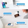 3 in 1 Custom Fast Wireless Charger Stand Charging Station | https://www.bestnamebadges.com