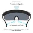Personalized Brim Cycling Sunglasses | https://www.bestnamebadges.com