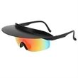 Personalized Brim Cycling Sunglasses | https://www.bestnamebadges.com