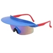 Personalized Brim Cycling Sunglasses | https://www.bestnamebadges.com