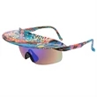 Personalized Brim Cycling Sunglasses | https://www.bestnamebadges.com