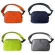 Custom Unisex Mini Adjustable Strap Workout Belt Bag | https://www.bestnamebadges.com