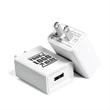 Custom Fast Charger Adapter Safe Cell Phone USB Wall Charger | https://www.bestnamebadges.com