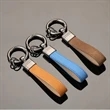 Leather Keychain for Car Home Key Ring Strap Holder | https://www.bestnamebadges.com