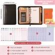 Portable Portfolio with Calculator Binder | https://www.bestnamebadges.com