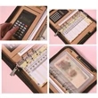 Portable Portfolio with Calculator Binder | https://www.bestnamebadges.com