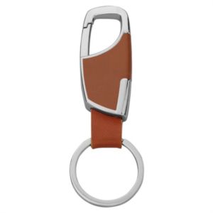 Leather Keychain for Car Home Key Ring Strap Holder