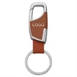 Leather Keychain for Car Home Key Ring Strap Holder | https://www.bestnamebadges.com
