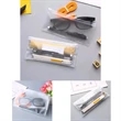 Frosted Envelope Clear Pencil Bag With Zippered | https://www.bestnamebadges.com