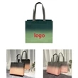 Gradient Reusable Waterproof Non Woven Tote Bag With Handle | https://www.bestnamebadges.com