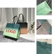 Gradient Reusable Waterproof Non Woven Tote Bag With Handle | https://www.bestnamebadges.com