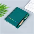 Pocket Spiral Notebook with Sticky Notes&Pen | https://www.bestnamebadges.com